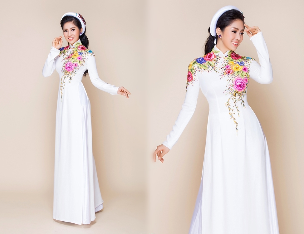 3 Tông Màu Áo Dài Xinh Đẹp Cho Cô Dâu Hiện Đại